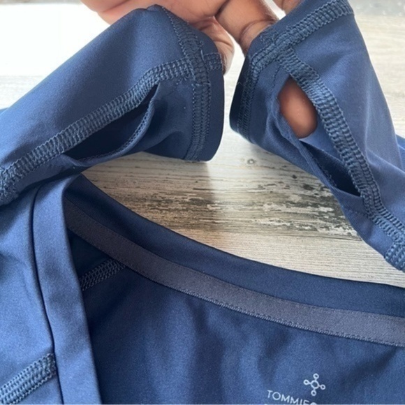 TOMMIECOPPER Size 2XL Long Sleeves Athletic‎ Shirts Navy Blue - Picture 8 of 10